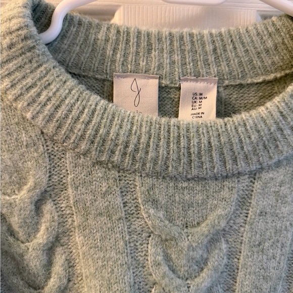 Joie Cable Knit Sweater - Soft Green - Picture 2 of 2